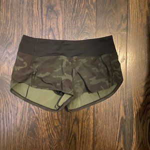 Cammo lulu lemon shorts